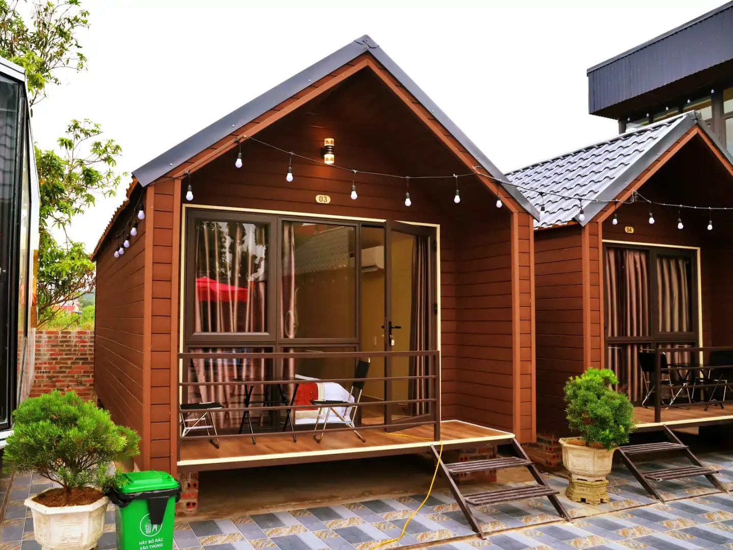 Nhà Gỗ 2 Giường